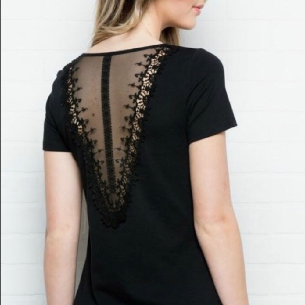 Lace Back Maxi Dress